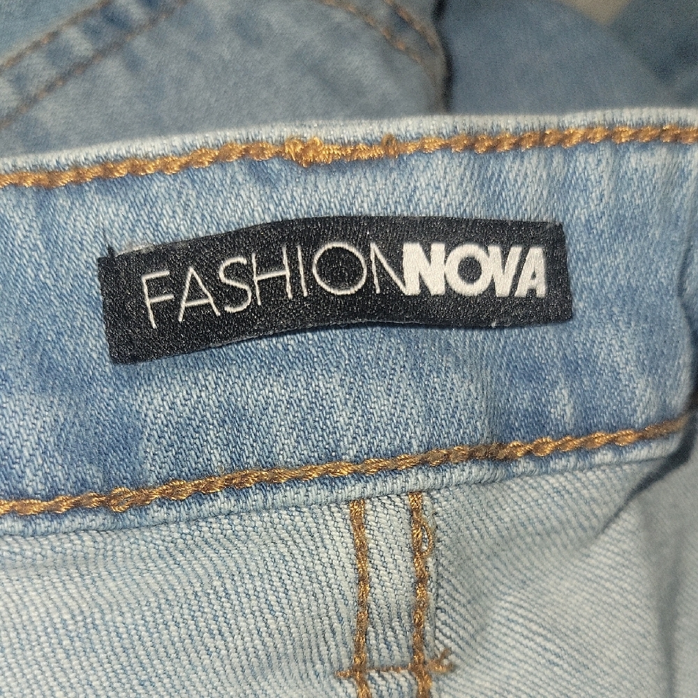 Distressed Blue Jeans - Picture 2 of 5